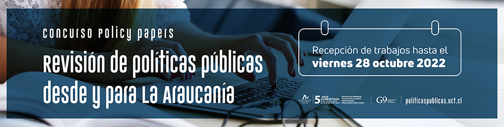 Finaliza primer concurso de ensayos y artículos para el Dossier “Revisión de políticas públicas desde y para La Araucanía”