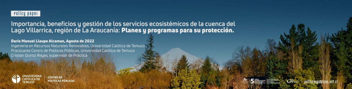 Realizan informe de las diferentes herramientas de gestión institucional para la conservación y mitigación de la degradación para la cuenca del lago Villarrica